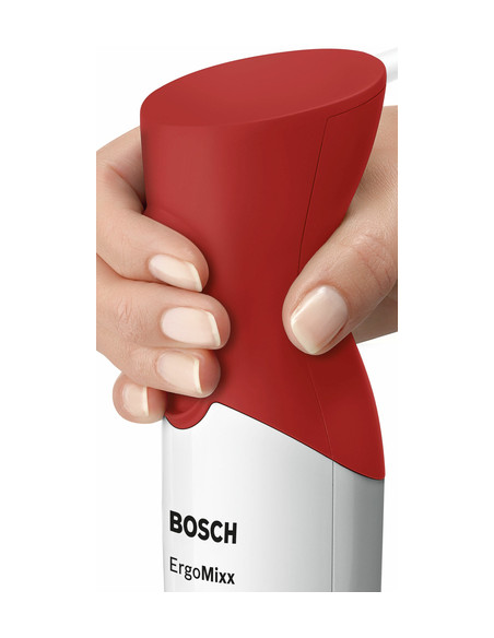 Bosch MSM64010 Frullatore a immersione ErgoMixx 450 W Bianco, Rosso