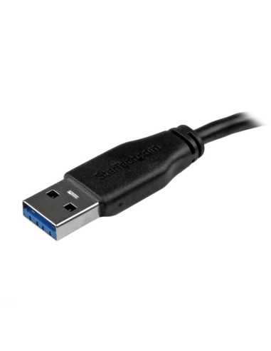 StarTech.com Cavo USB 3.0 Tipo A a Micro B slim - Connettore USB3.0 A a Micro B slim M/M - 50cm