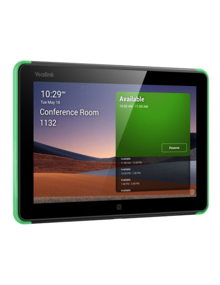 Yealink 1303110 espositore per sale riunioni 20,3 cm (8") 1280 x 800 Pixel LCD 802.11a, 802.11b, 802.11g, Wi-Fi 4 (802.11n), Wi-
