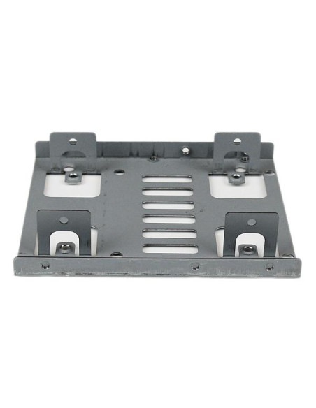 StarTech.com Staffa per doppio HDD da 2,5" a 3,5” per dischi rigidi SATA - Staffa per 2 dischi da 2,5" a 3,5” per montaggio 