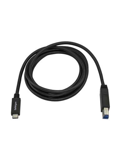 StarTech.com Cavo USB-C a USB-B - M/M - Cavo USB Tipo C da C a B - USB 3.0 (5Gbps) da 2m
