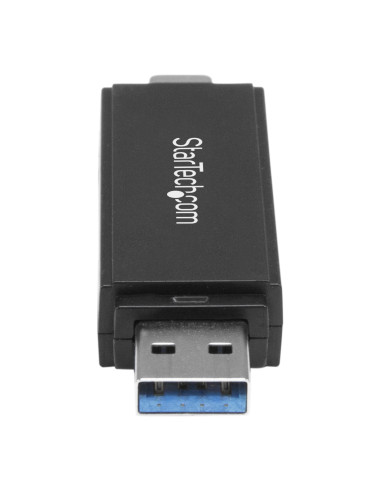StarTech.com Lettore Schede SD e microSD -Lettore di schede di memoria USB 3.0 compatto - 5 Gbps - Lettore di schede di memoria 