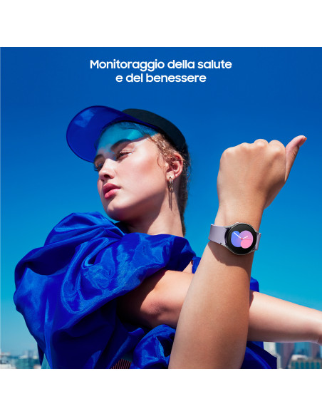 Samsung Galaxy Watch5 44mm Smartwatch Ghiera Touch in Alluminio Memoria 16GB Silver