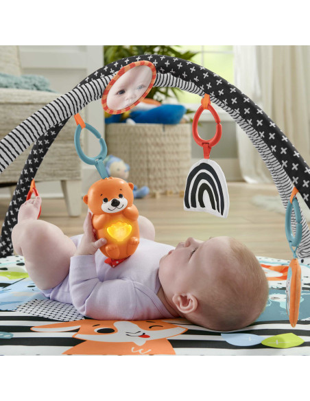 Fisher-Price HBP41 palestra per bambino e tappeto di gioco Multicolore Palestrina a tappeto per bambino