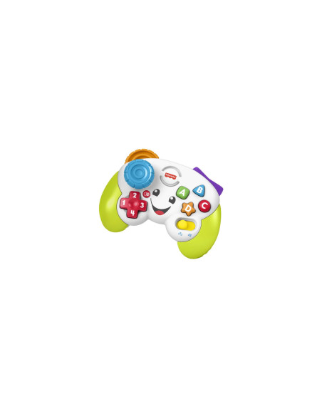Fisher-Price Laugh & Learn Controller Gioca & Impara Ridi & Impara - Edizione multilingue, Joystick Giocattolo Musicale per l'In