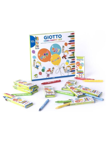 CF10 GIOTTO CERA PARTY SET