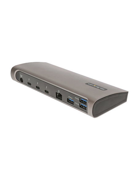 StarTech.com Dock Thunderbolt 4, Power Delivery 96W, Dual Monitor 4K 60Hz/Single Monitor 8K, 3xTB4/Porte USB4, 4xUSB-A, SD, GbE,
