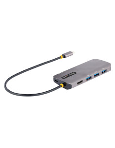 StarTech.com Adattatore USB C Multiporta, Video HDMI 4K 60Hz, Hub USB 3.2 a 3 porte USB-A 5Gbps , 100W Power Delivery Pass-Throu
