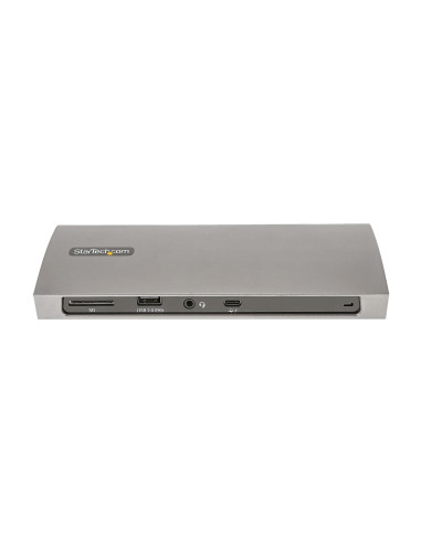 StarTech.com Dock Thunderbolt 4, Power Delivery 96W, Dual Monitor 4K 60Hz/Single Monitor 8K, 3xTB4/Porte USB4, 4xUSB-A, SD, GbE,