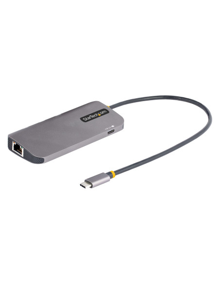 StarTech.com Adattatore USB C Multiporta, Video HDMI 4K 60Hz, Hub USB 3.2 a 3 porte USB-A 5Gbps , 100W Power Delivery Pass-Throu