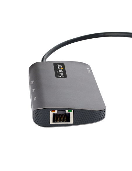 StarTech.com Adattatore USB C Multiporta, Video HDMI 4K 60Hz, Hub USB 3.2 a 3 porte USB-A 5Gbps , 100W Power Delivery Pass-Throu