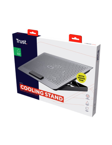 Trust Exto base di raffreddamento per laptop Grigio