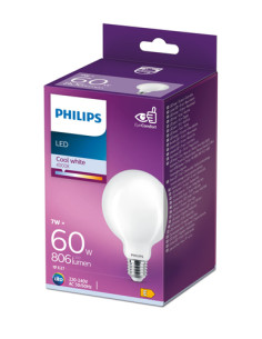 Philips Lampadina smerigliata a filamento 60 W G93 E27 2