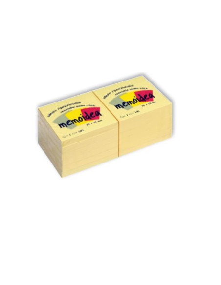 CF12 NOTES 75X75 GIALLO PA MEMOIDEA