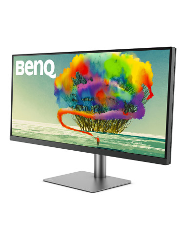 BenQ PD3420Q Monitor PC 86,4 cm (34") 3440 x 1440 Pixel Quad HD LED Grigio