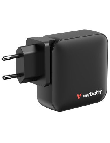 Verbatim Mini GaN Charger 165W Universale Nero AC Ricarica rapida Interno