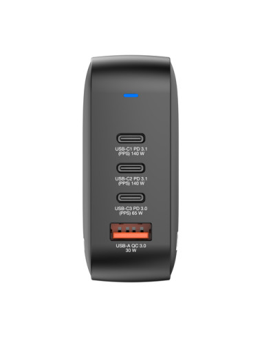 Verbatim Mini GaN Charger 165W Universale Nero AC Ricarica rapida Interno