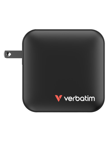 Verbatim Mini GaN Charger 165W Universale Nero AC Ricarica rapida Interno