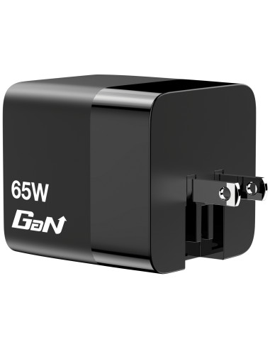 Verbatim GaN Charger 65W Universale Nero AC Ricarica rapida Interno