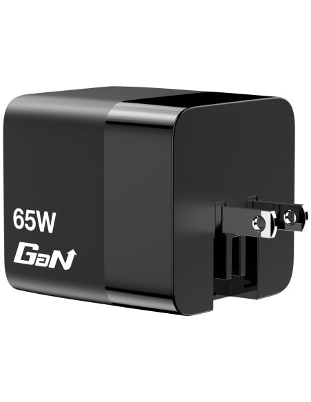Verbatim GaN Charger 65W Universale Nero AC Ricarica rapida Interno