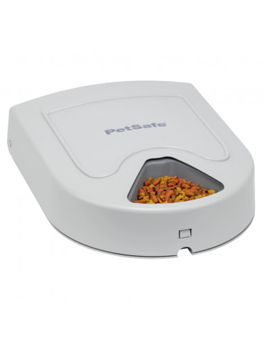 PetSafe Dispensatore di 5 Pasti per Animali Eatwell con Timer Grigio
