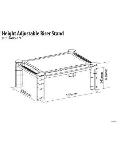 V7 Supporto regolabile in base all'altezza
