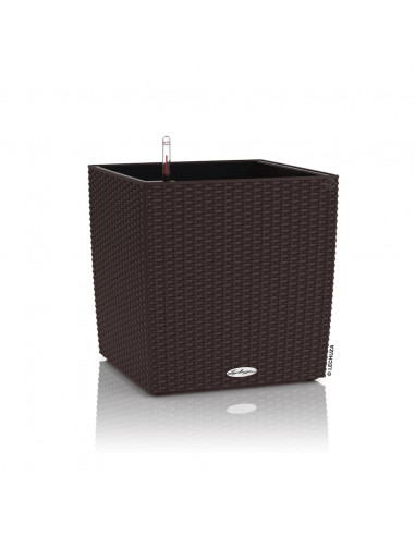 LECHUZA Fioriera CUBE Cottage 50 ALL-IN-ONE Moca