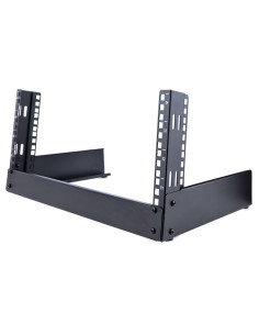 StarTech.com Mini rack 19" Aperto 4U - Supporto rack da tavolo 12U - 2 staffe - 19 pollici - Desktop rack autoportante per Partc
