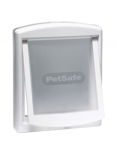 PetSafe Porta per Animali a 2 Direzioni 740 Media 26,7x22,8 cm Bianca