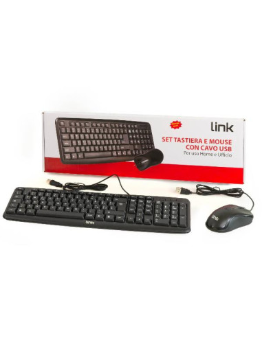 KIT TASTIERA MOUSE  USB