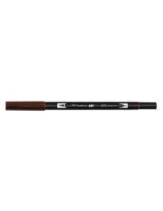 CF6 PENNARELL0 DUAL BRUSH MARRONE
