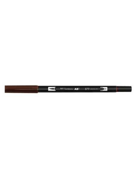 CF6 PENNARELL0 DUAL BRUSH MARRONE