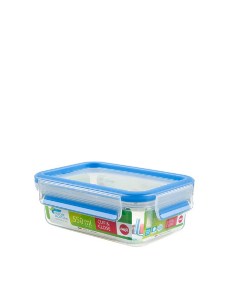 EMSA 508538 recipiente per cibo Rettangolare Scatola Trasparente 8 pz