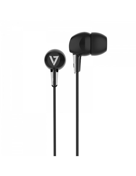 V7 HA200 cuffia e auricolare Cuffie Cablato In-ear MUSICA Nero