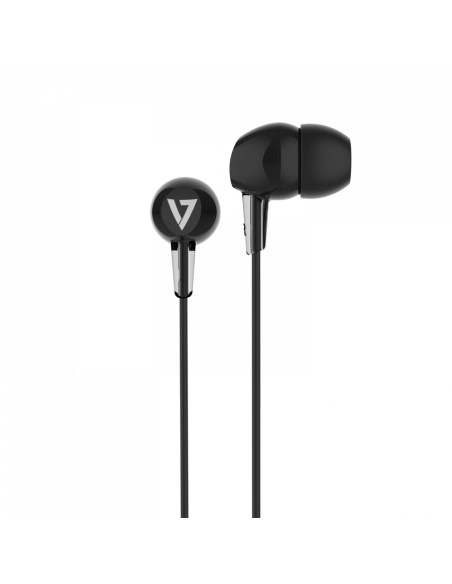 V7 HA200 cuffia e auricolare Cuffie Cablato In-ear MUSICA Nero