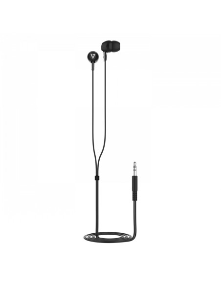 V7 HA200 cuffia e auricolare Cuffie Cablato In-ear MUSICA Nero