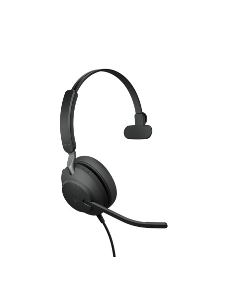 Jabra 24189-889-999 cuffia e auricolare Cablato A Padiglione Musica e Chiamate USB tipo A Nero