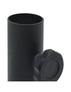 Base per Ombrellone per Palo da Ø32/34/38 mm Nero Opaco Acciaio