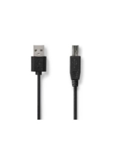 CAVO USB A-B 2.0 NERO 3 MT