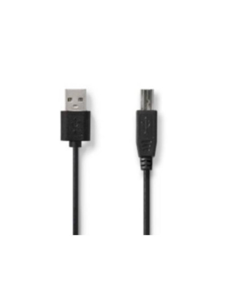 CAVO USB A-B 2.0 NERO 3 MT