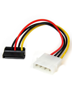 StarTech.com Adattatore cavo di alimentazione Molex a SATA con angolare sinistro 4 pin 15 cm