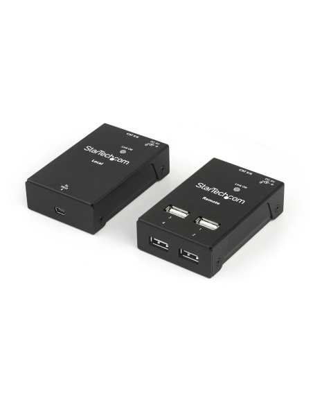 StarTech.com Prolunga/Extender USB 2.0 a 4 porte via Cat5 o Cat6 - Estensore USB2.0 via cavo Cat5/Cat6 fino a 40m