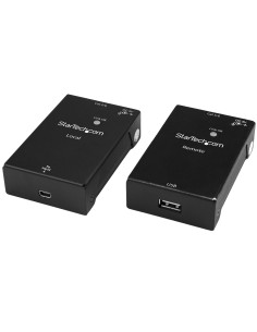StarTech.com Extender USB 2.0 su cavo Cat5e/Cat6 (RJ45) - Fino a 50m - Kit adattatore per estensore porta USB ad alta velocità