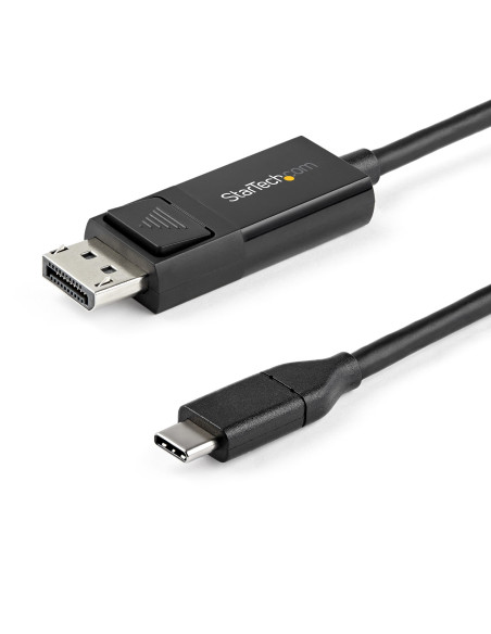 StarTech.com Cavo adattatore da USB C a DisplayPort 1.2 da 2m - Cavo video bidirezionale da DP a USB-C o USB-C a DP 4K 60Hz - HB