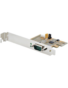StarTech.com Scheda seriale PCI Express a 1 porta Scheda di interfaccia seriale da PCIe a RS232 (DB9), Scheda PCIe per PC con 16