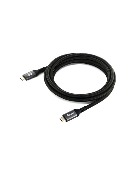 Equip 128382 Cavo USB4 Gen 2x2 da C a C, M/M, 2,0 m, PD 100W, 4K/60Hz, 20Gbps, nero