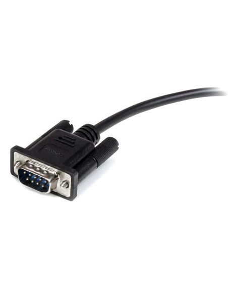StarTech.com Cavo seriale diretto RS232 DB9 50 cm nero - M/F