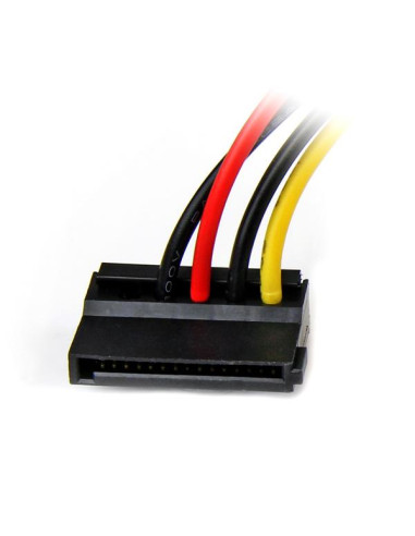 StarTech.com Adattatore cavo di alimentazione Molex a SATA con angolare sinistro 4 pin 15 cm
