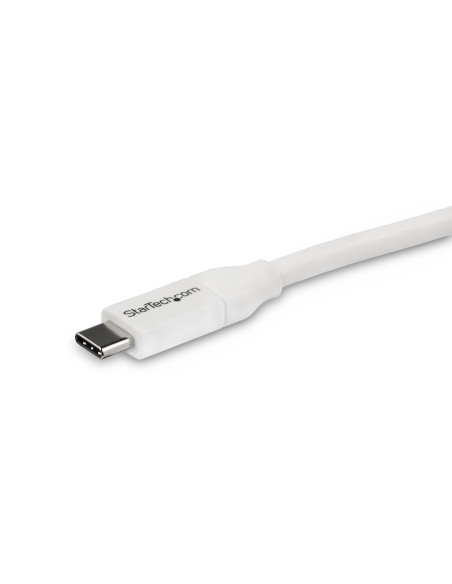 StarTech.com Cavo USB-C a USB-C 5A PD - M/M - Bianco - 4m - USB 2.0 - Conforme USB-IF