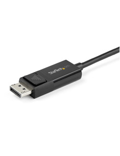StarTech.com Cavo adattatore da USB C a DisplayPort 1.2 da 1m - Cavo video bidirezionale da DP a USB-C o USB-C a DP 4K 60Hz - HB 2